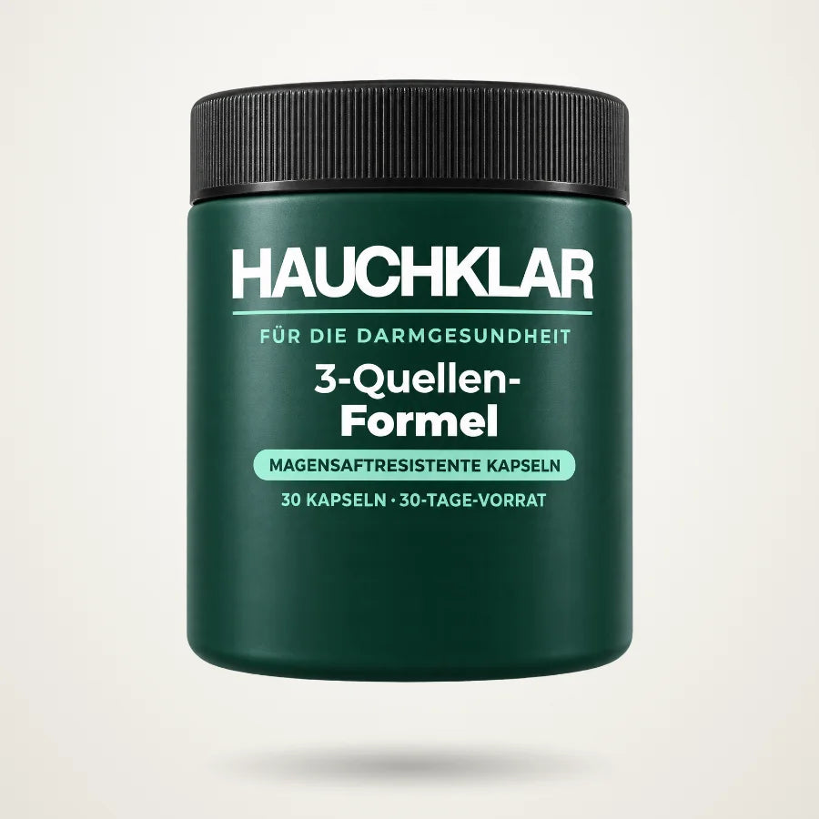 Hauchklar 3-Quellen-Formel, Dose mit 30 magensaftresistenten Kapseln